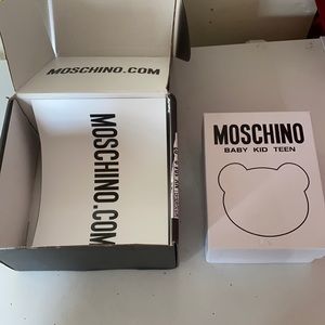 Authentic Baby moschino strap sandals